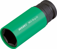 HAZET 903SLG-22 impact socket Green