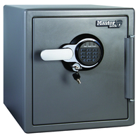 MASTER LOCK Extragroer digitaler Safe mit zweifach gesicherter Zahlenkombination und Schlssel