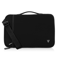 V7 CSE12HS-BLK-9E laptop táska 31 cm (12.2") Védőtok Fekete
