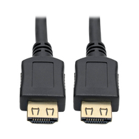 Tripp Lite P568-003-BK-GRP Cable HDMI de Alta Velocidad con Conectores de Alta Sujeción, Ultra Alta Definición 4K x 2K, Video Digital con Audio (M/M), Negro, 0.91 m [3 pies]