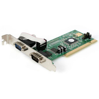 StarTech.com 2 Port RS232 Seriell PCI Schnittstellenkarte mit 16550 UART
