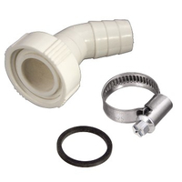 Hama 00110812 raccord des tuyaux d'eau Connecteur de tuyau Plastique Blanc 1 pièce(s)