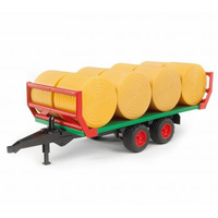 BRUDER Bale transport trailer with 8 round bales maßstabsgetreue modell ersatzteil & zubehör