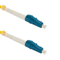 Qoltec 54323 fibre optic cable 0.5 m LC Yellow
