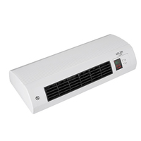 Adler AD 7714 calefactor eléctrico Interior Negro, Blanco 2200 W Ventilador eléctrico