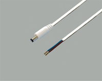 BKL Electronic 072090 kabel zasilające Czarny, Biały 2 m