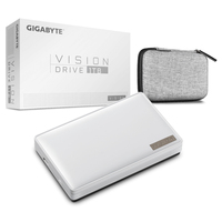 Gigabyte Vision Drive 1TB Nero, Bianco