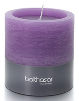 Balthasar 251100.024 Wachskerze Zylinder Lila