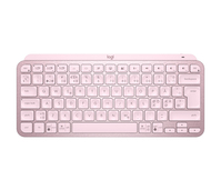 Logitech MX Keys Mini tastiera RF senza fili + Bluetooth QWERTY Nordic Rosa
