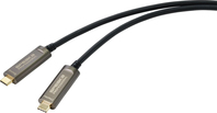 SpeaKa Professional SP-9505620 USB Kabel 10 m USB C Schwarz