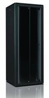 Lanview LVR80100B-GD rack cabinet 42U Freestanding rack Black