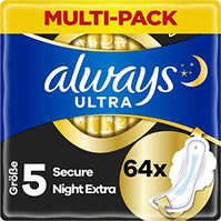 Always Ultra Secure Night Extra Damenbinde 64 Stück(e)