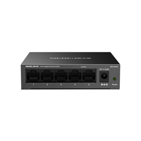 Mercusys MS105GS switch di rete Non gestito Gigabit Ethernet (10/100/1000) Nero
