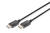 Digitus DB-340100-030-S DisplayPort kábel 3 M Fekete