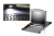 ATEN CL5708M-ATA-EE commutateur écran, clavier et souris Grille de montage Noir