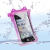 Dicapac WP-i10 Handy-Schutzhülle Beuteltasche Pink