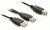 DeLOCK USB-B/USB-A Cable USB-kabel 1 m USB B USB A Zwart