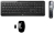 HP 697349-031 keyboard Mouse included RF Wireless QWERTY English Black