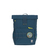 Lässig Rolltop Rucksack Schulrucksack Blau Recyceltes Polyester