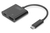 Digitus DA-70856 dokkoló állomás és port replikátor USB 3.2 Gen 1 (3.1 Gen 1) Type-C Fekete