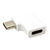 ROLINE 12.03.2996 Kabeladapter USB Type C Weiß