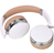 Vivanco NEOS AIR WHITE Fejhallgató Vezeték nélküli Fejpánt Bluetooth Fehér