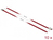 DeLOCK 18778 kabelbinder Staal Rood 10 stuk(s)