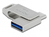 DeLOCK 54073 USB flash drive 16 GB USB Type-A / USB Type-C 3.2 Gen 1 (3.1 Gen 1) Silver