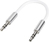 SpeaKa Professional SP-7870076 Audio-Kabel 0,1 m 3.5mm Weiß
