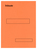 Esselte 721050 Aktenordner Karton Orange A4