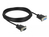 DeLOCK 86598 câble Série Noir 5 m RS-232 Sub-D9