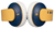 JVC HA-KD10W-Y-E Kopfhörer & Headset Kabellos Kopfband Musik Bluetooth Blau, Gelb