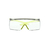 3M SecureFit 3700 Védőszemüveg Lime