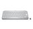 Logitech MX Keys Mini for Business Tastatur RF Wireless + Bluetooth QWERTY Nordisch Aluminium, Weiß