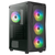 Aerocool FALCONV2BK Caja PC ATX Frontal Mesh Cristal Templado 4 Ventiladores ARGB 12cm Negro