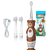 Brush-Baby BRB239 Elektrische Zahnbürste Kind Schallzahnbürste Braun, Weiß