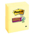 Post-It Super Sticky Notes, 3 in x 5 in, Canary Yellow, 12 Pads/Pack Jaune 90 feuilles Auto-adhésif