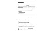RNK Verlag Vordruck "Urlaubsantrag", Block, SD, DIN A5 (6530037)