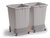 Durable 90L Linkable Bin Trolley | Robust Modular Waste Trolley for DURABIN Bins