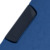 Oxford "clip-fix" Bewerbungsmappe, DIN A4 Format, aus 320 g/qm starkem Karton, 2-teilig mit schwenkbarer Kunststoffklemme, dunkelblau