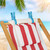Relaxdays Strandtuchklammern, 16 Stück, XXL Wäscheklammern für Badetücher uvm., HBT: 12 x 2 x 8 cm, Kunststoff, Farbwahl