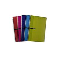 CUADERNO TAPA BLANDA ENRI 80H PAUTA 3MM CUARTO COLORES SURTIDOS