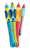 Tintenroller Tintenschreiber griffix T2BSL, Kunststiffspitze, mittel, blau