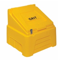 7 Cu Ft Heavy Duty Grit Bin - 200 Litre / 200 kg Capacity - Yellow