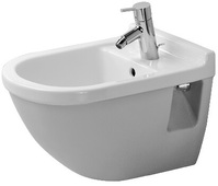 DURAVIT 22301500001 Wand-Bidet STARCK 3 m ÜL HLB 360x540mm 1 Hahnloch weiß WG w