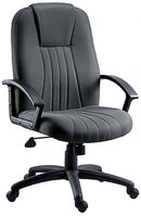 City Fabric Executive Office Chair Charcoal - 8099CH -