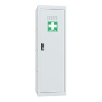 Phoenix MC Series Size 4 Cube Locker in Light Grey with Electronic Lock MC1244GGE