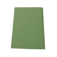 Exacompta Guildhall Square Cut Folder 315gsm Foolscap Green (Pack of 100) FS315-GRNZ