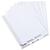 Rexel Crystalfile Classic Card Inserts Extra-deep for Suspension File Tabs White Ref 3000039 [Pack 50]