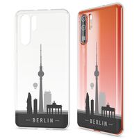 NALIA Case compatible with Huawei P30 Pro, Motif Design Ultra-Thin Silicone Pattern Cover Phone Protector Skin, Slim Shockproof Gel Bumper Protective Anti-Choc Backcover Berlin ...